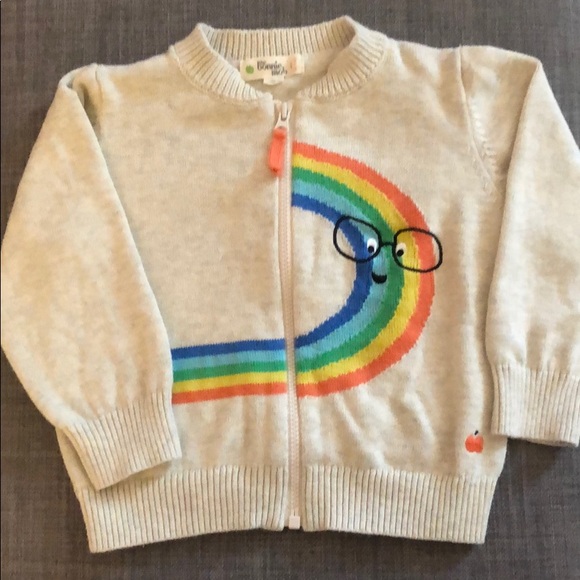 Other - The Bonnie mob rainbow sweater cardigan 18-24m